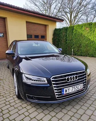 audi warszawa Audi A8 cena 103900 przebieg: 106600, rok produkcji 2014 z Warszawa